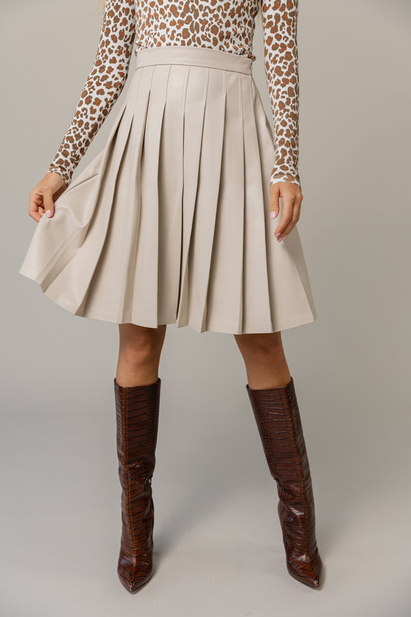 Tribeca Skirt in Tapioca