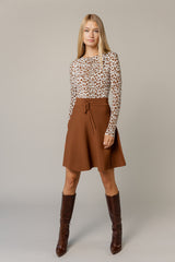 Sigma Skirt in Caramel