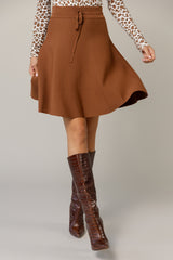 Sigma Skirt in Caramel
