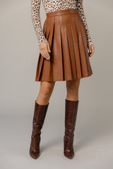 Tribeca Skirt in Caramel