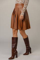 Tribeca Skirt in Caramel