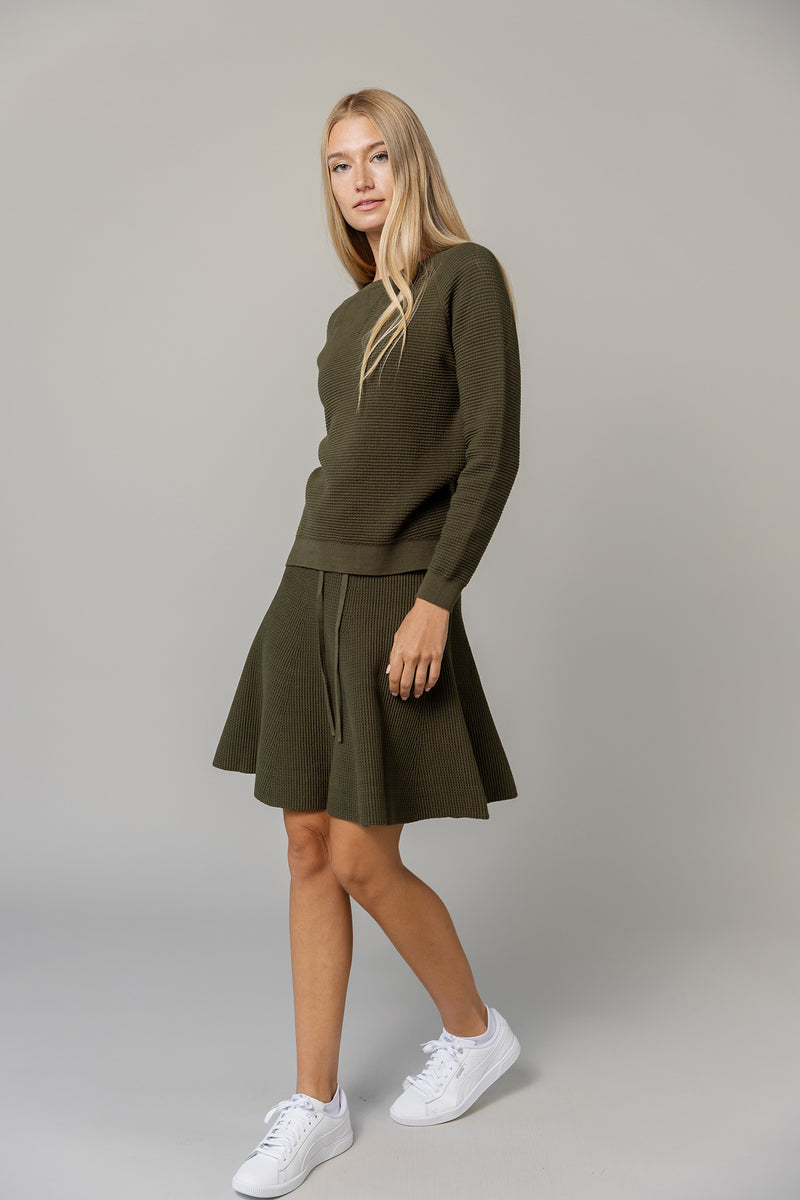 Alinea Crew Neck Top in Basil