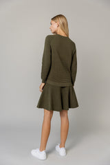 Alinea Crew Neck Top in Basil