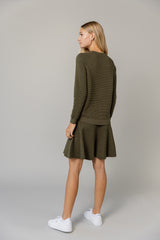 Alinea Crew Neck Top in Basil