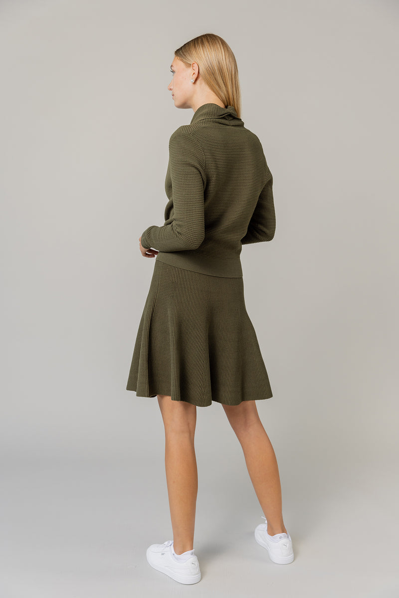 Alinea Circle Skirt in Basil