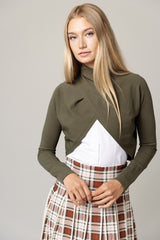 Credo Top in Basil
