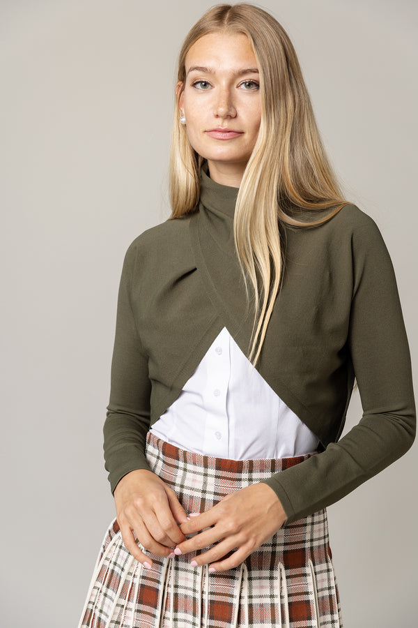 Credo Top in Basil