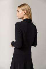 Alinea Wrap Top in Black