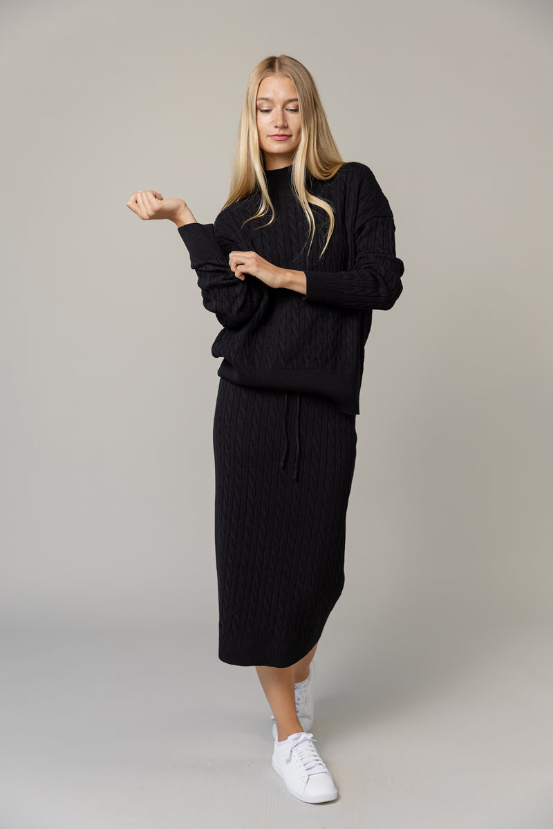 Solana Sweater in Black