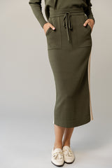Cira Skirt in Basil