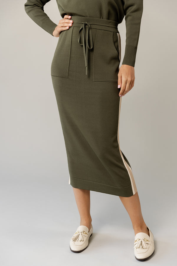 Cira Skirt in Basil