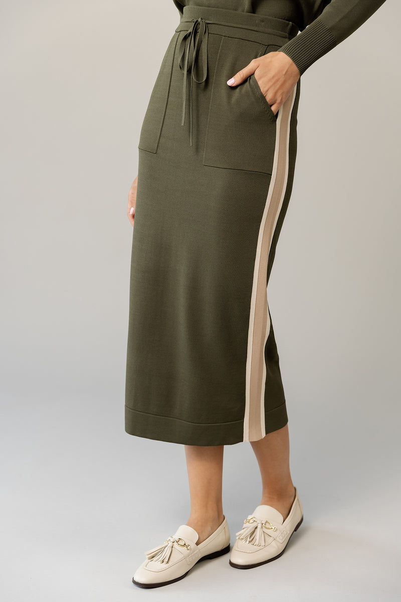 Cira Skirt in Basil