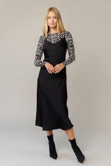 Demera Dress in Black