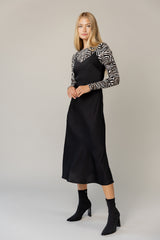 Demera Dress in Black