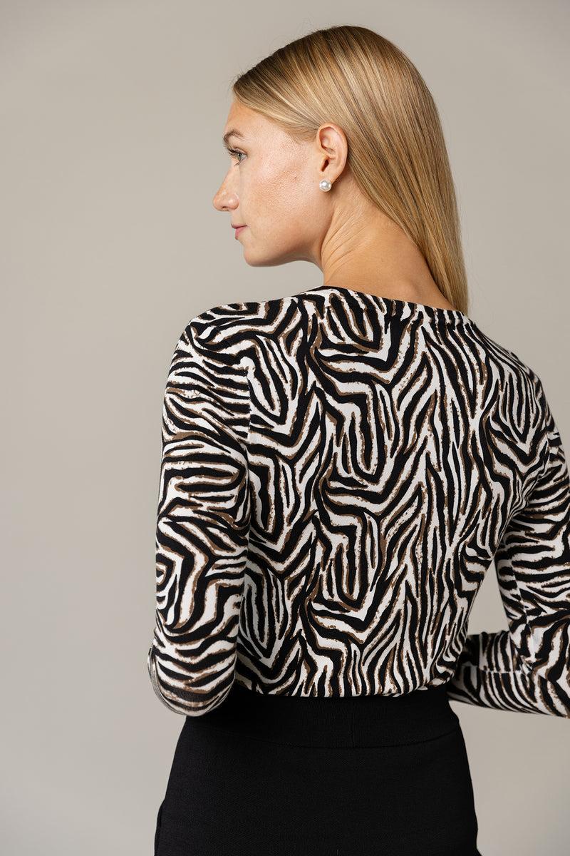 Zaranda Top in Zebra