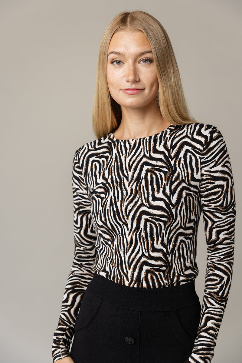 Zaranda Top in Zebra