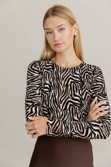 Zaranda Top in Zebra