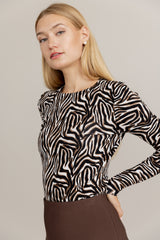 Zaranda Top in Zebra