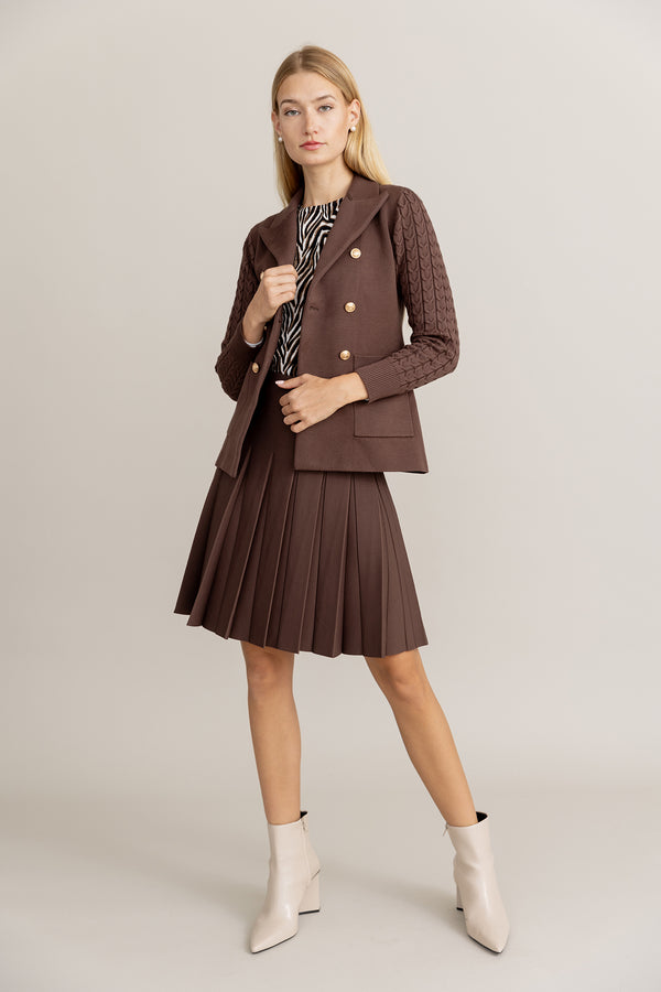 Terra Blazer in Praline
