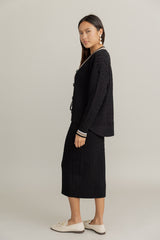 Lago Cardigan in Black