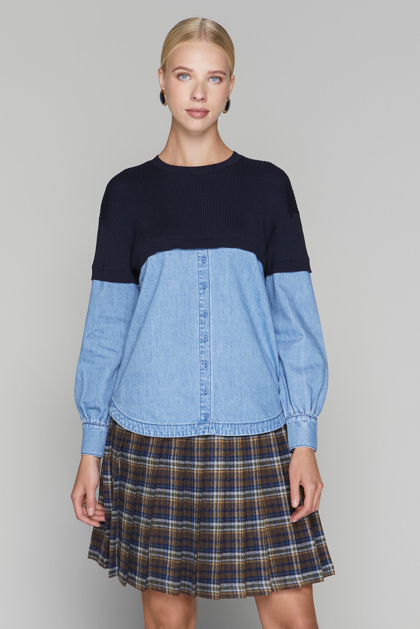 Ashby Sweater in Midnight Navy
