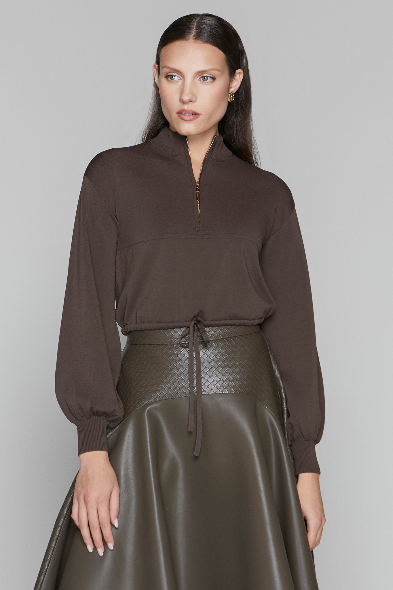 Finch Top in Cocoa