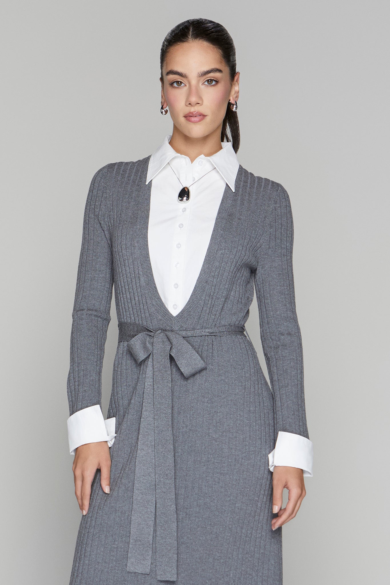 Hale Dress in Steel