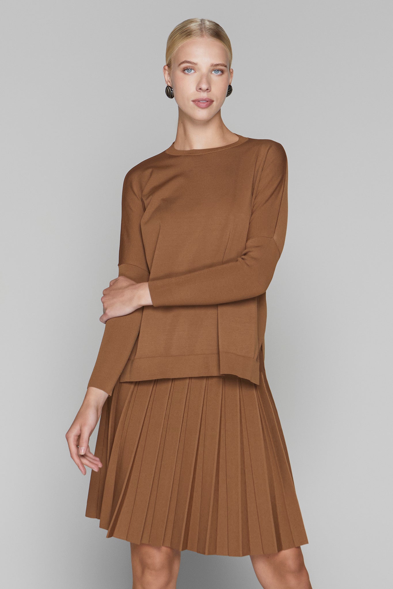 Montia Top in Cinnamon