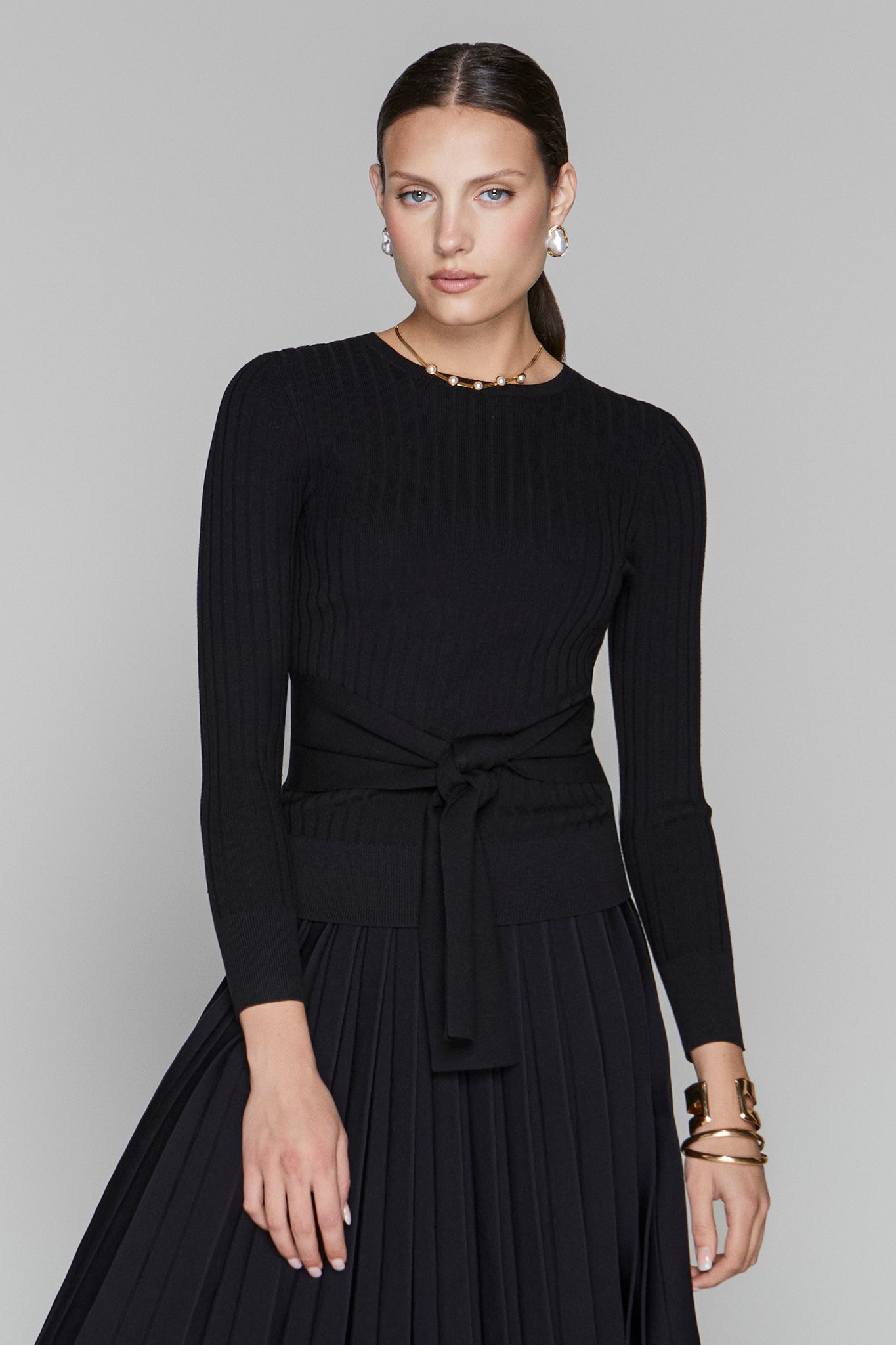 Palmer Sweater in Black