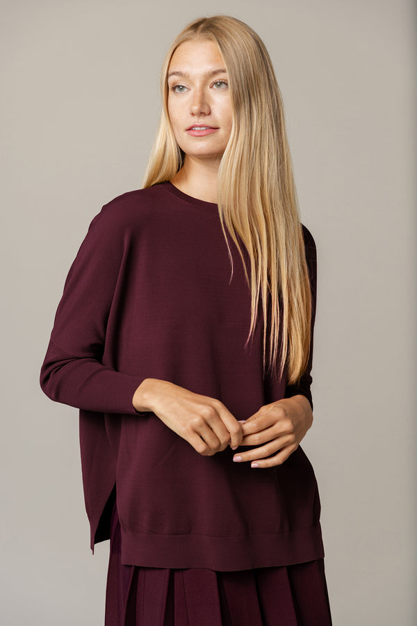 Montia Top in Sangria