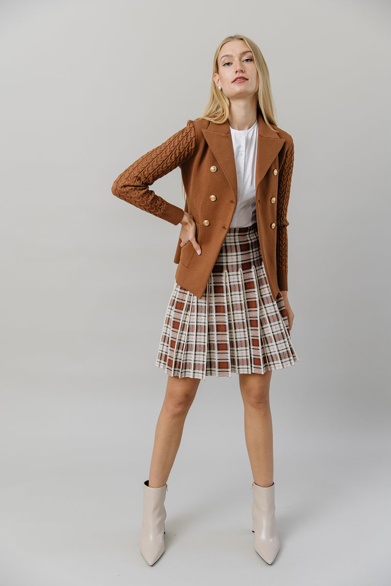 Terra Blazer in Caramel