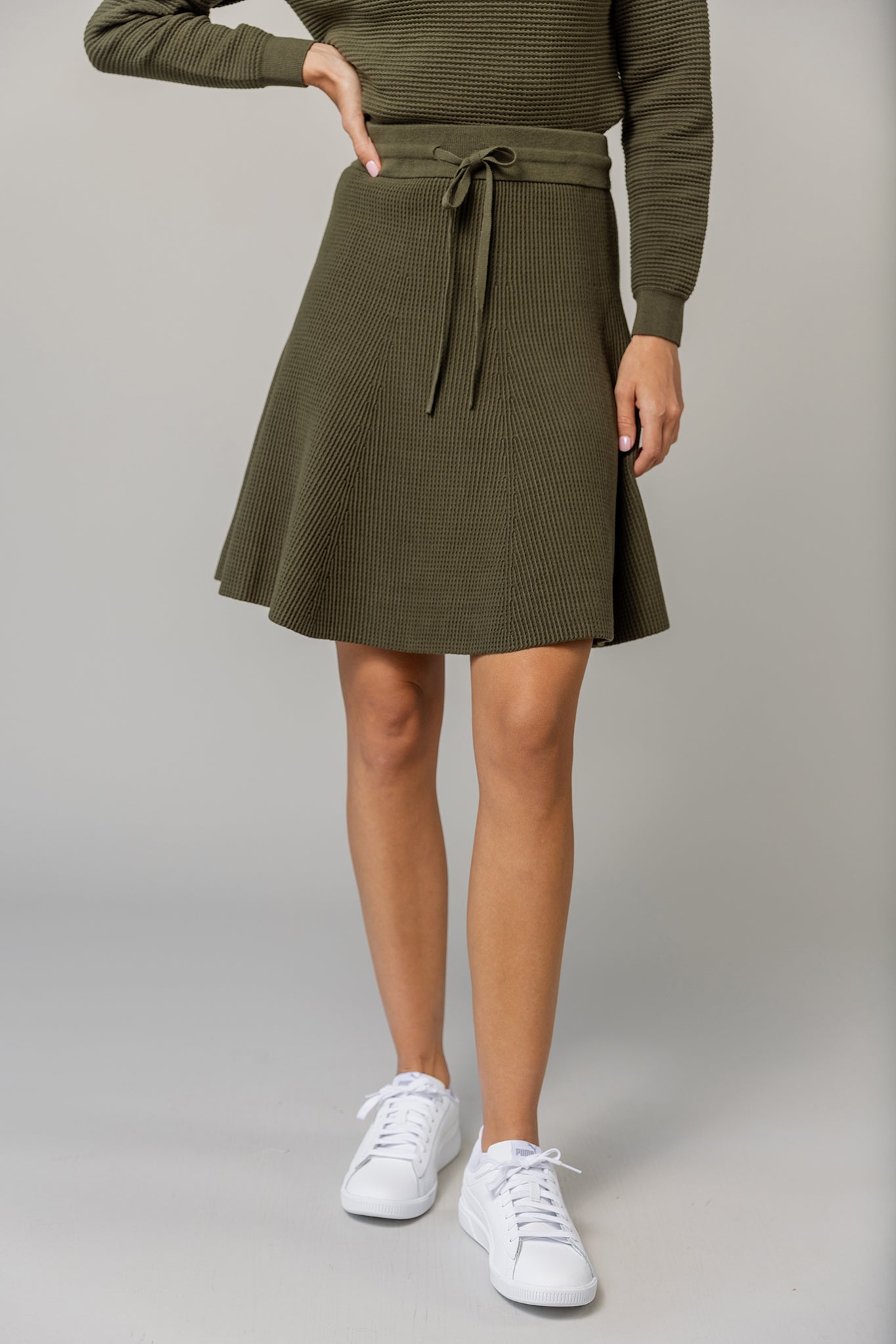 Alinea Circle Skirt in Basil