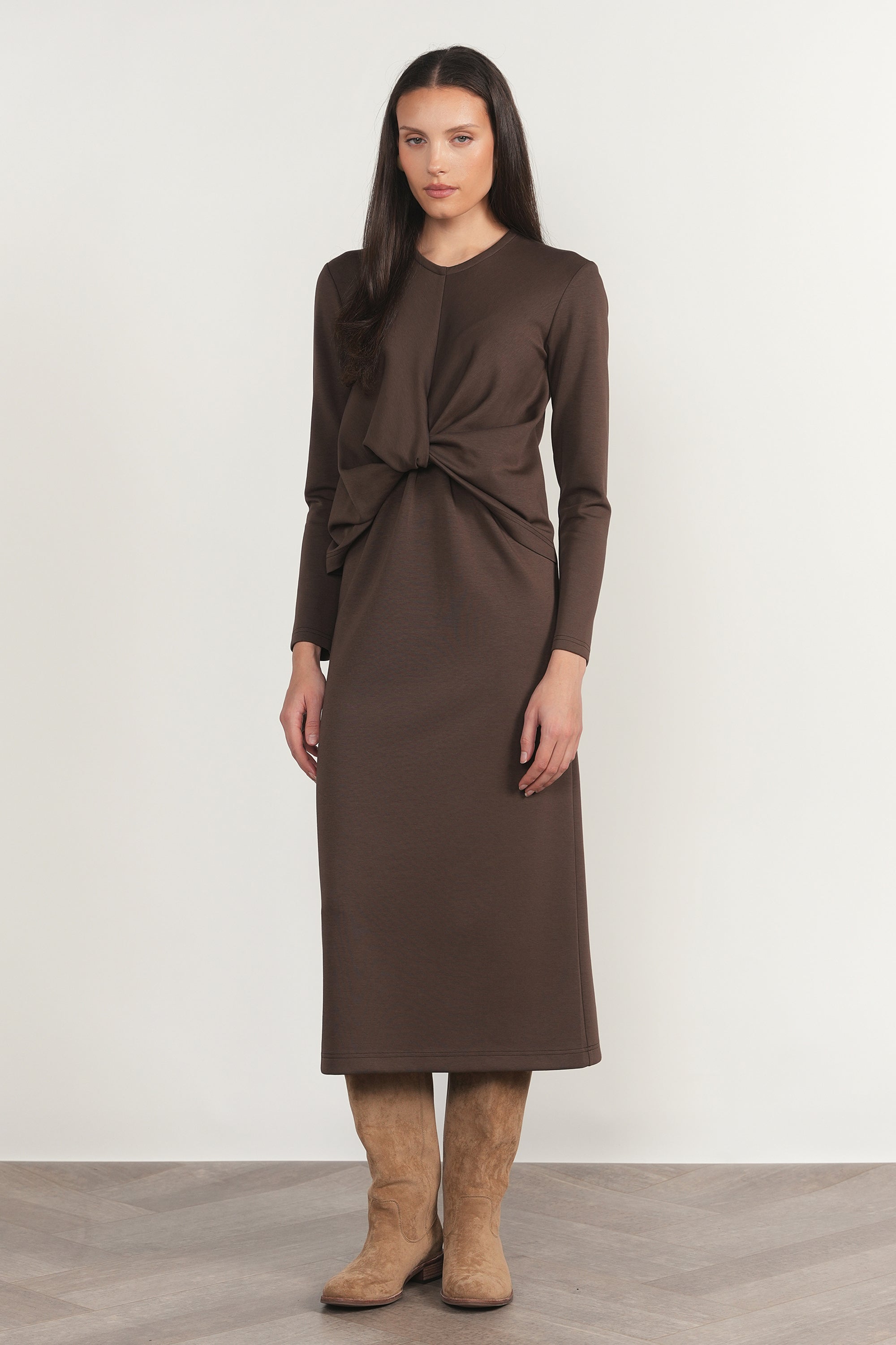 Gila Dress in Fudge