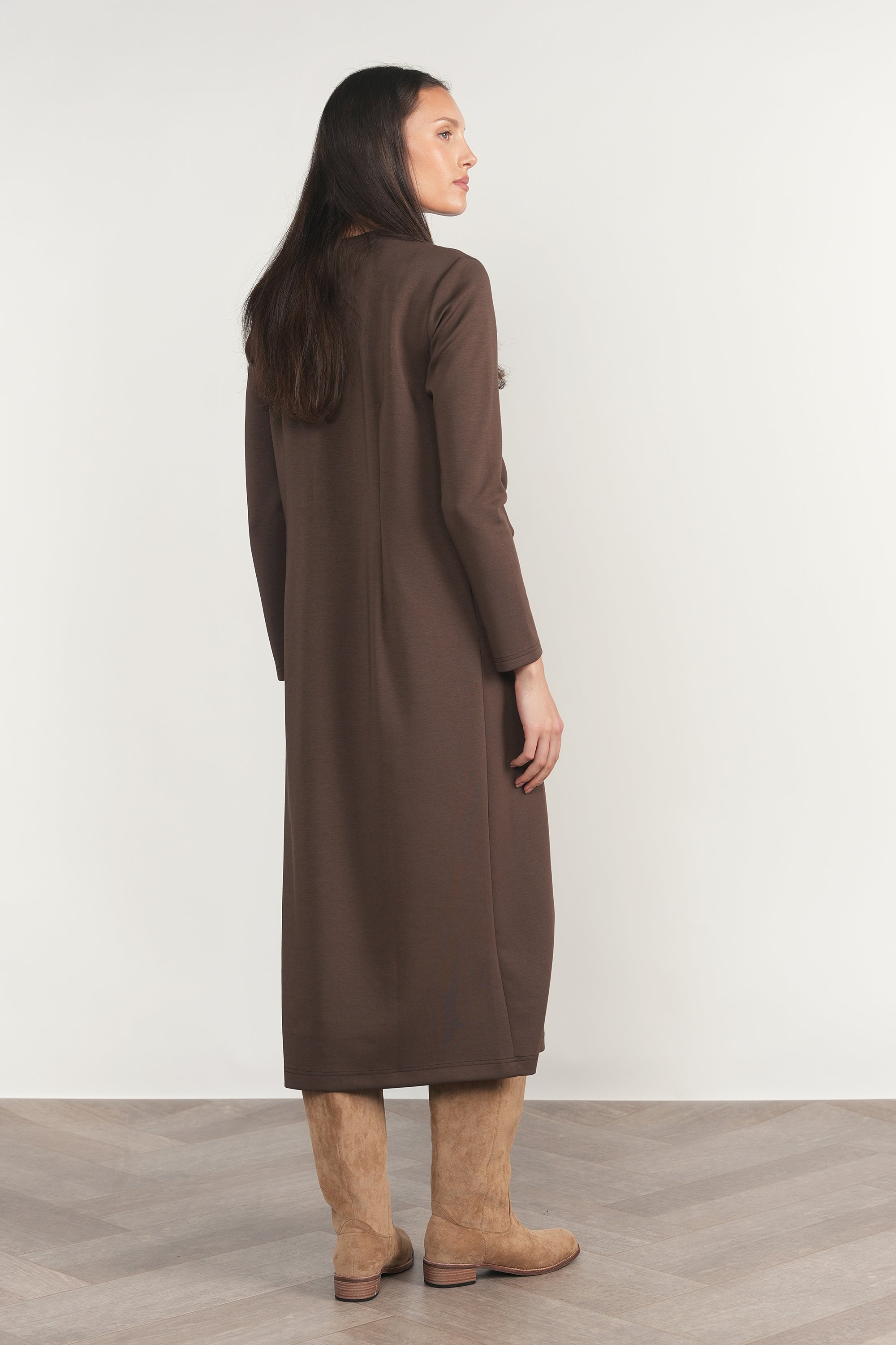Gila Dress in Fudge