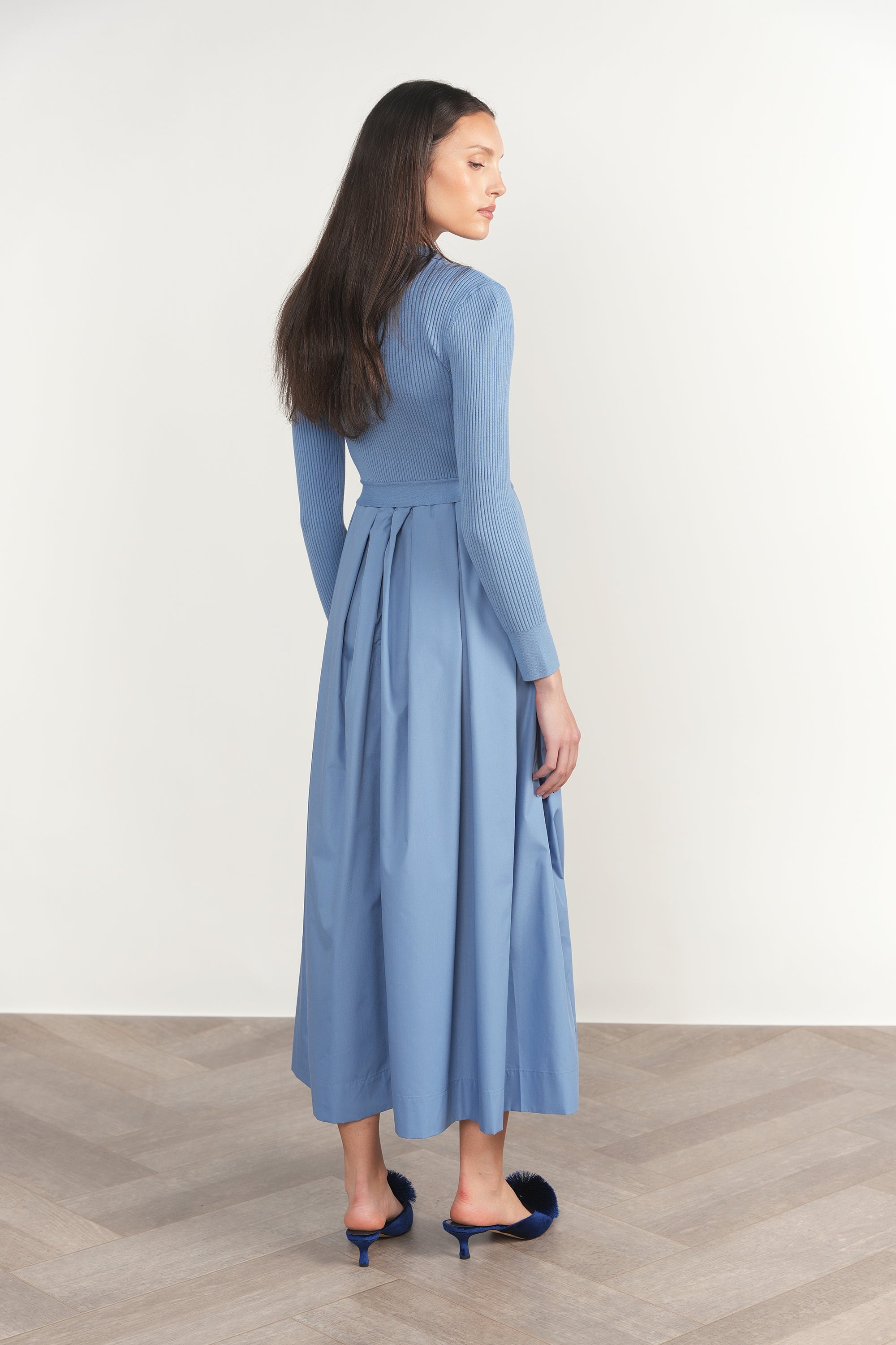 Mackenzie Set in Dusty Blue