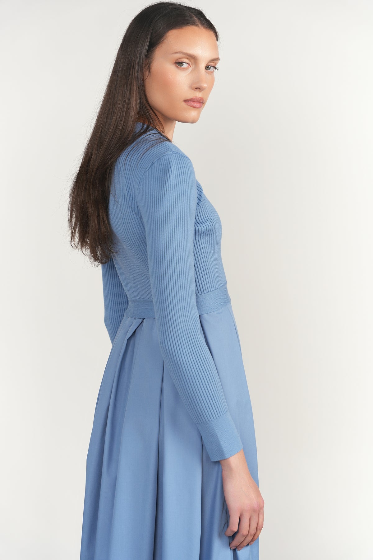 Mackenzie Set in Dusty Blue