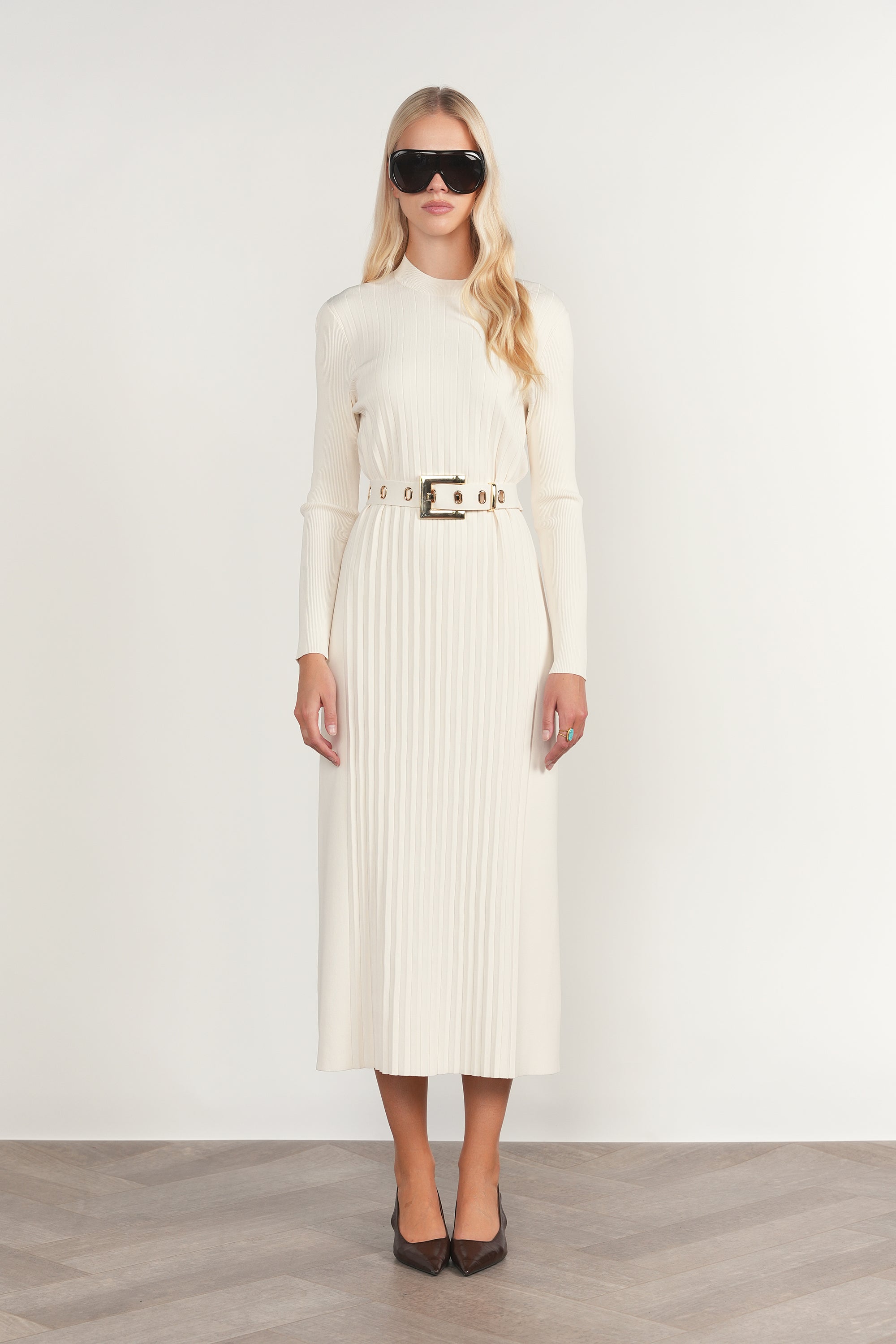 Brenta Dress in Coconut