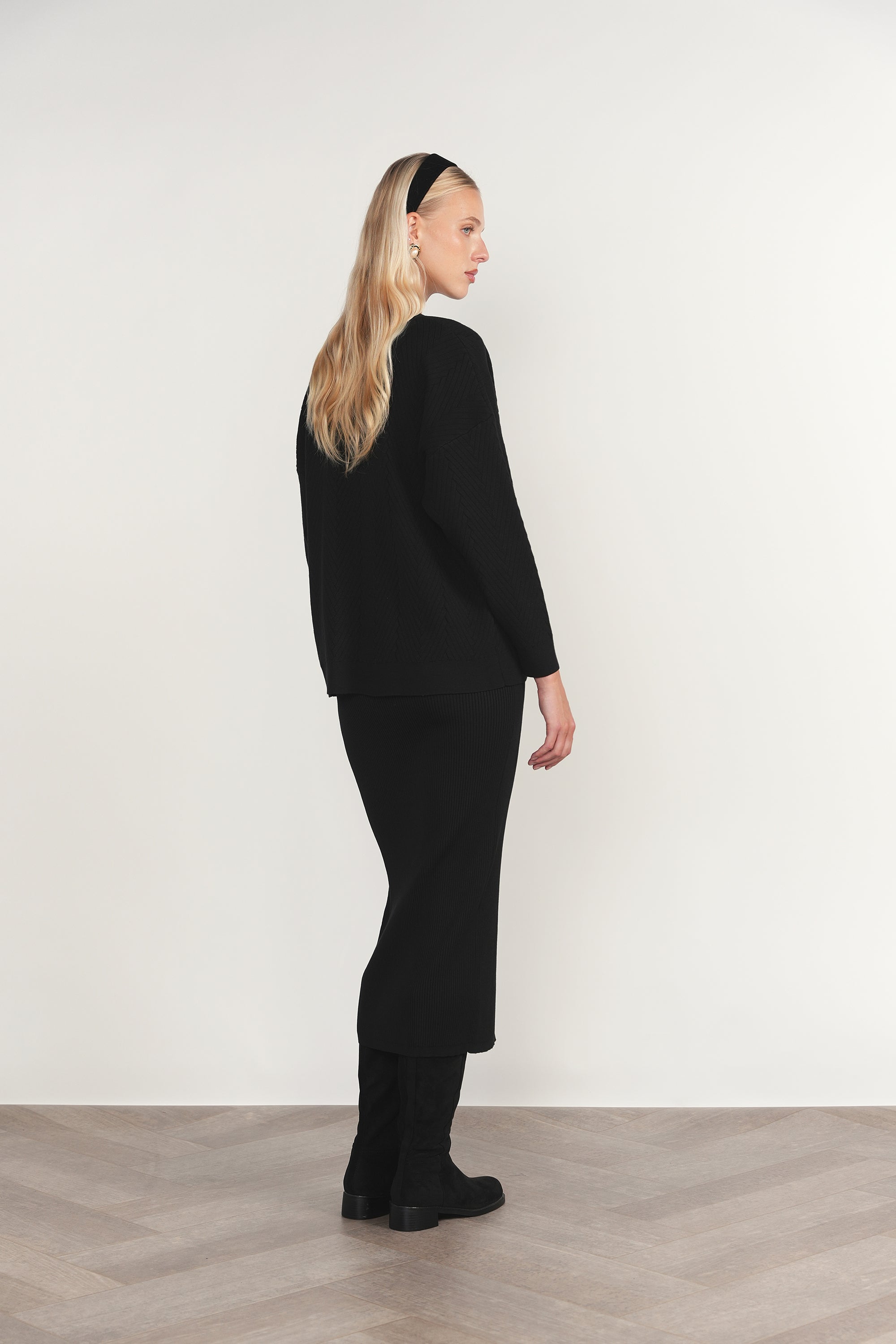 Alva Set in Black