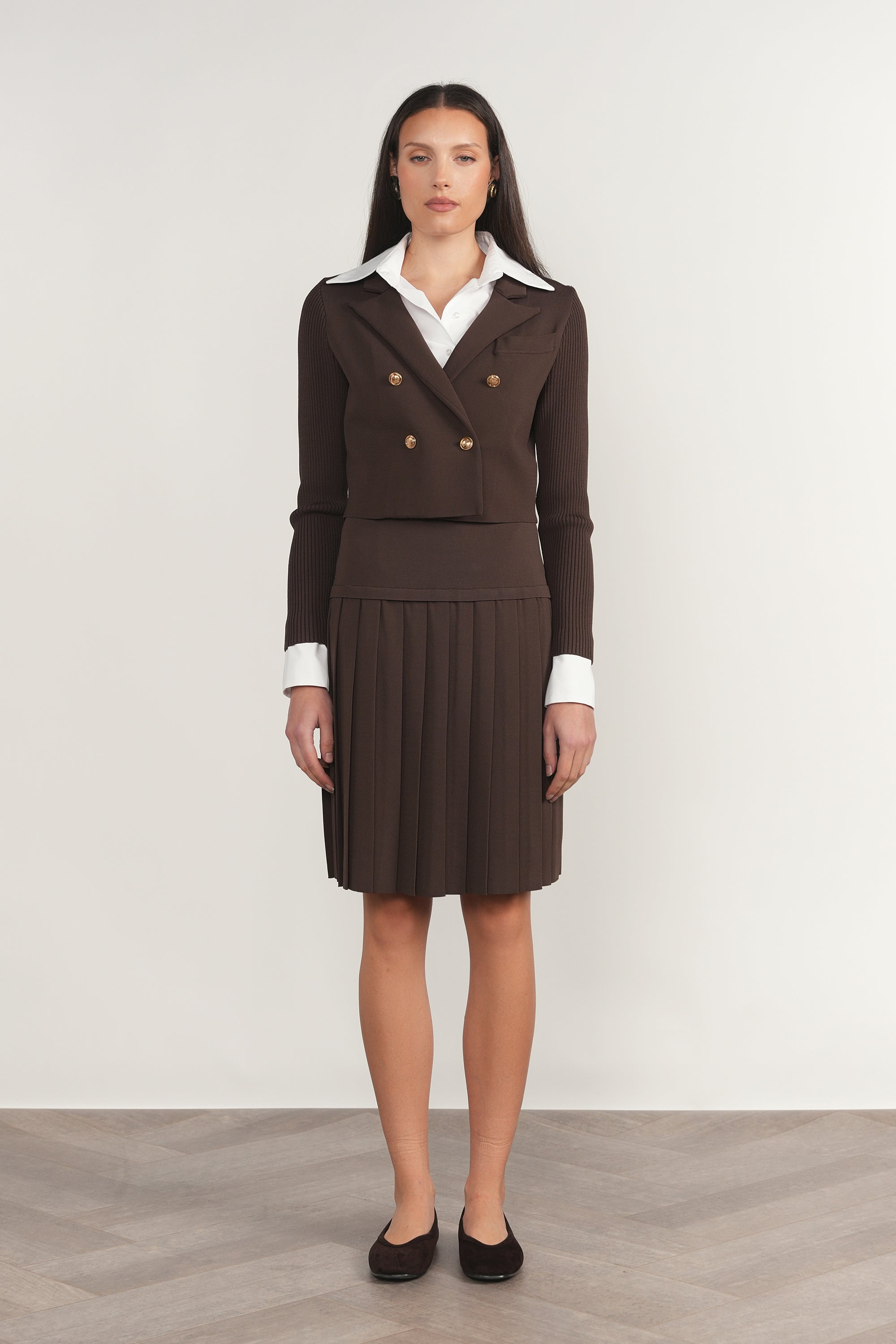 Allier Blazer in Fudge