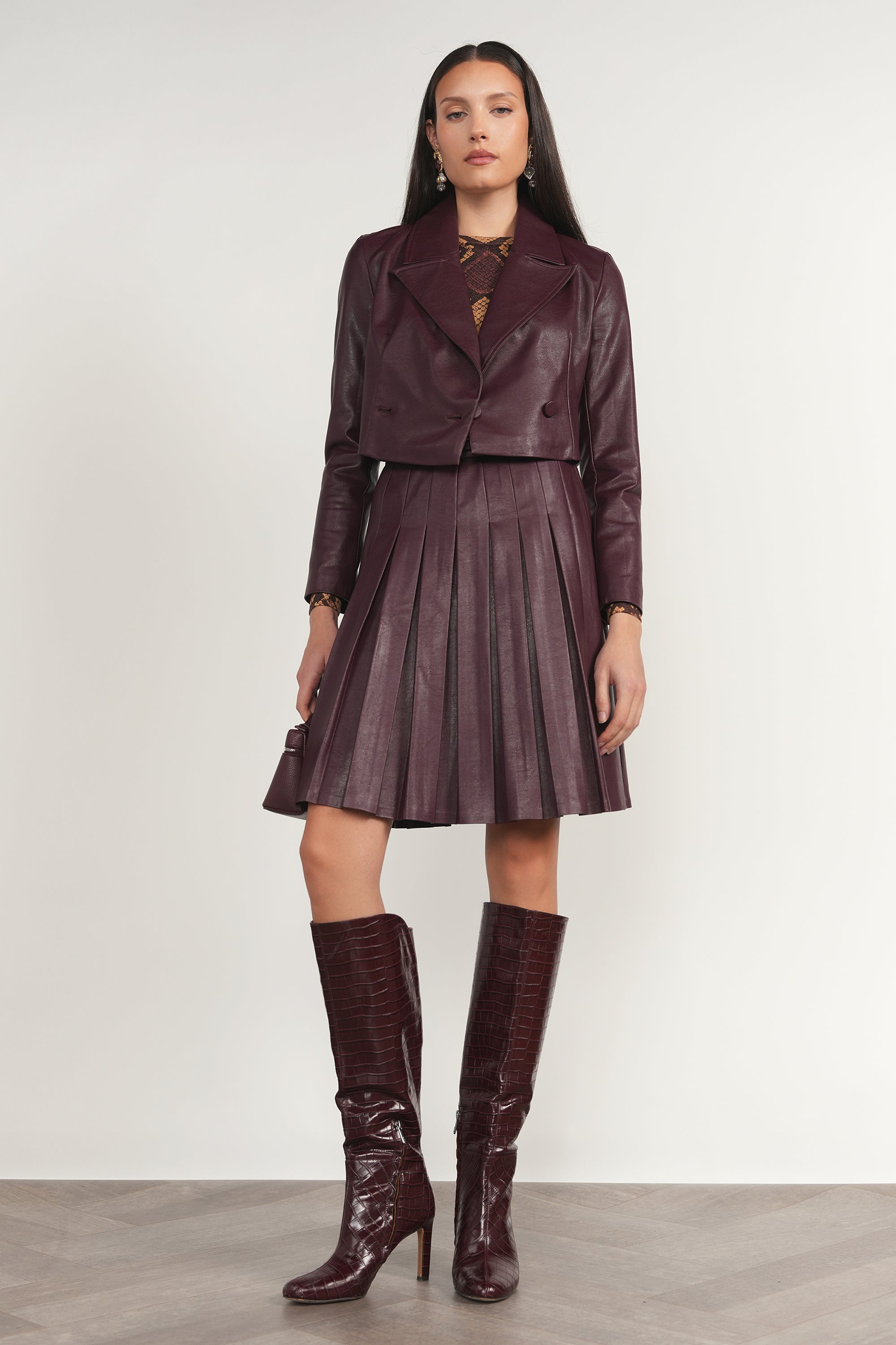 Dee Blazer in Antique Berry
