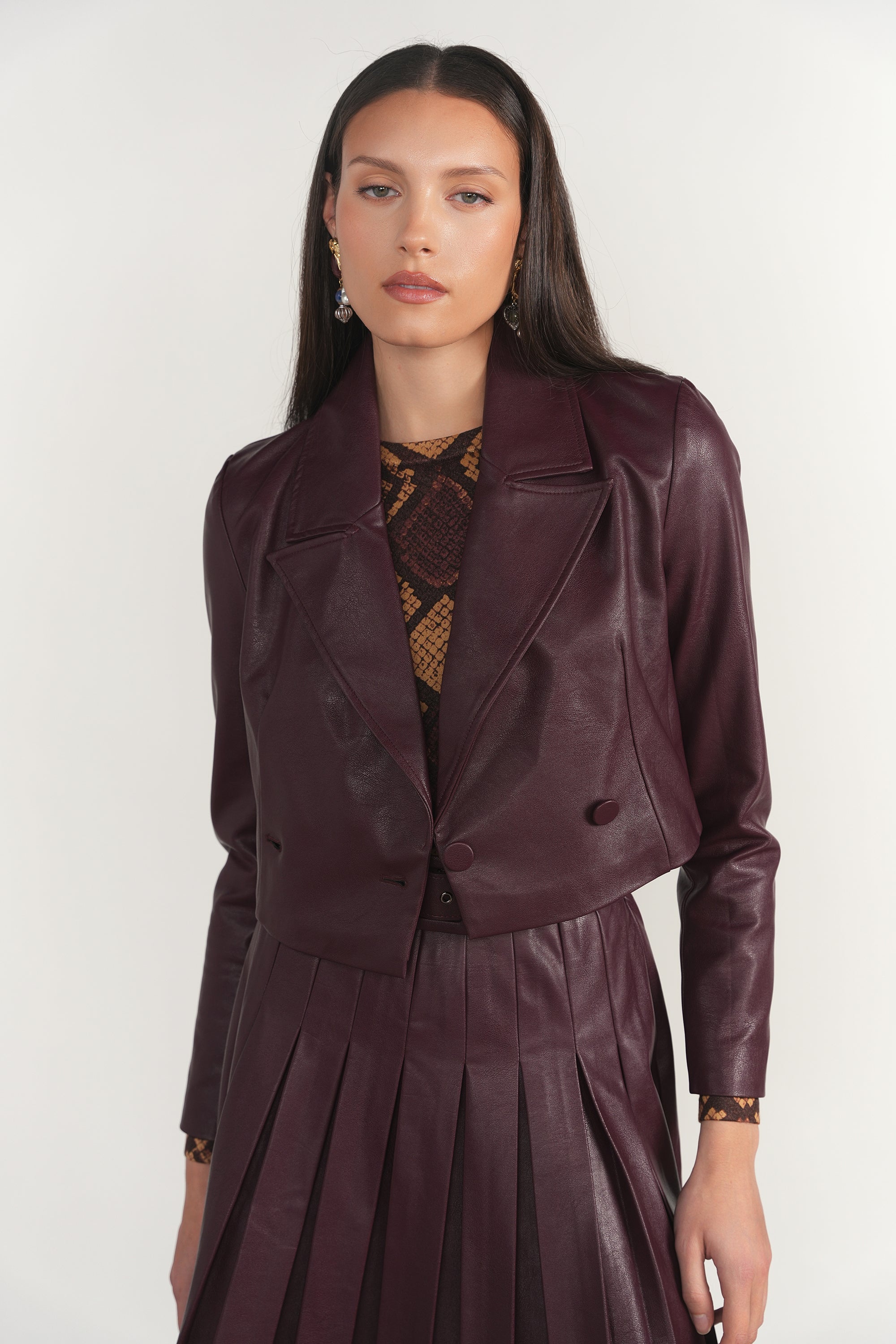 Dee Blazer in Antique Berry