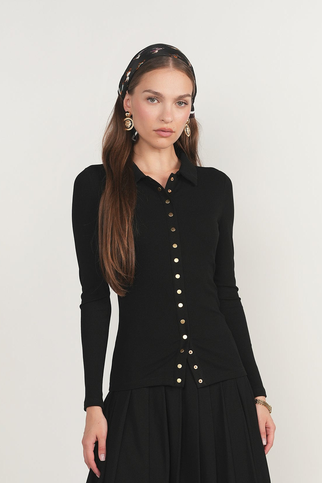 Kaveri Blouse in Black