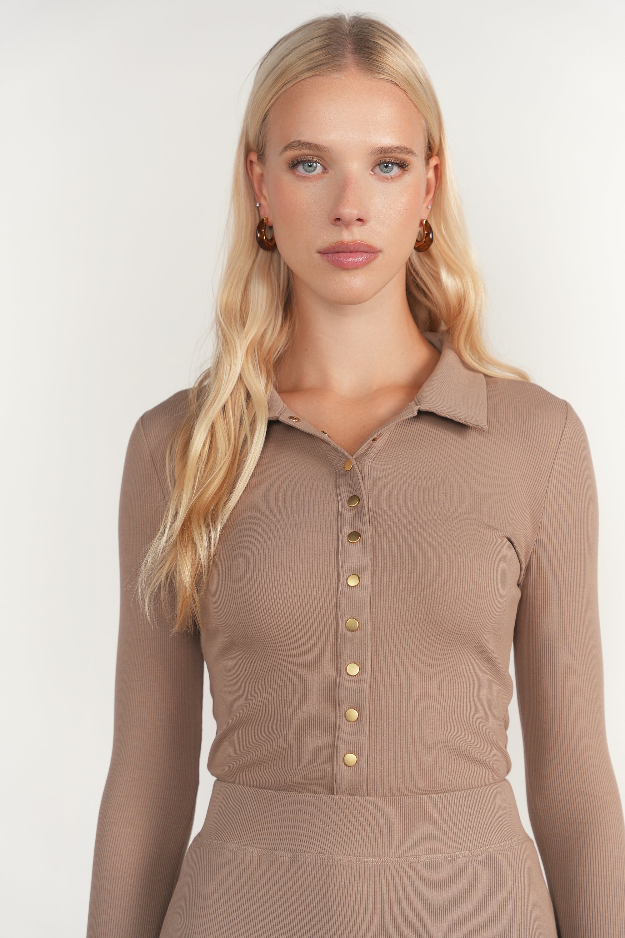 Kaveri Blouse in Sandstone