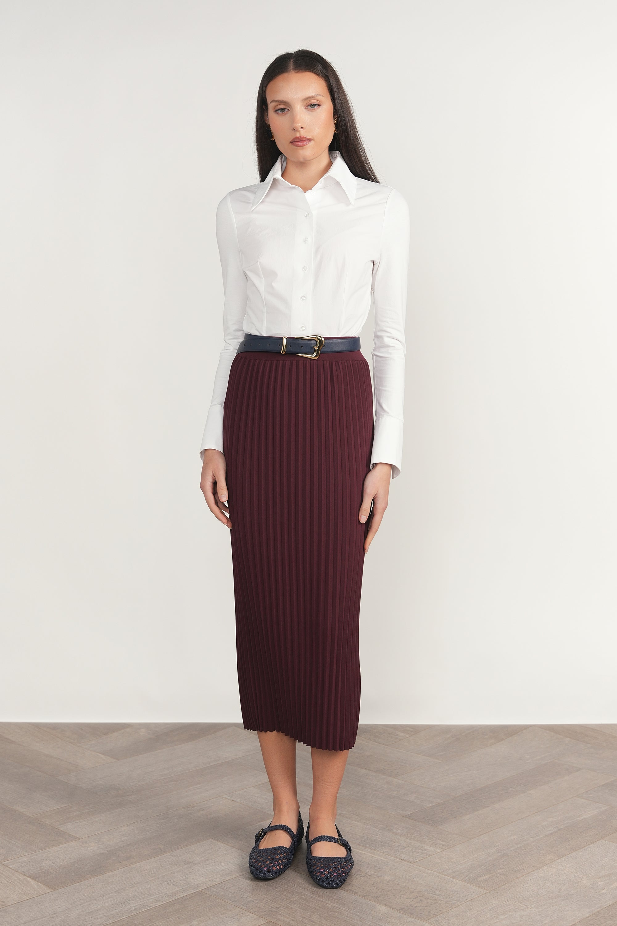 Eden Skirt in Antique Berry