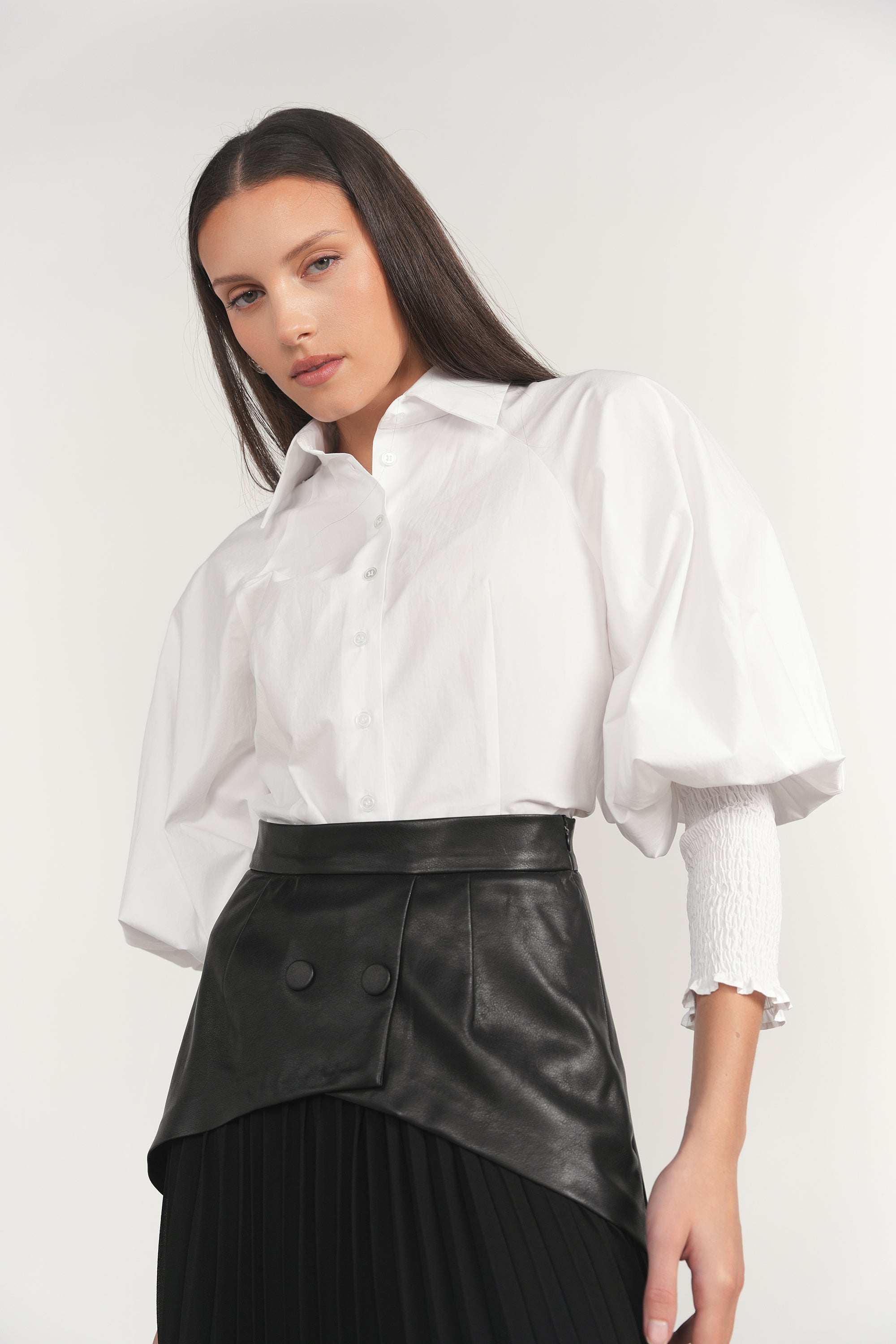 Ord Blouse in White
