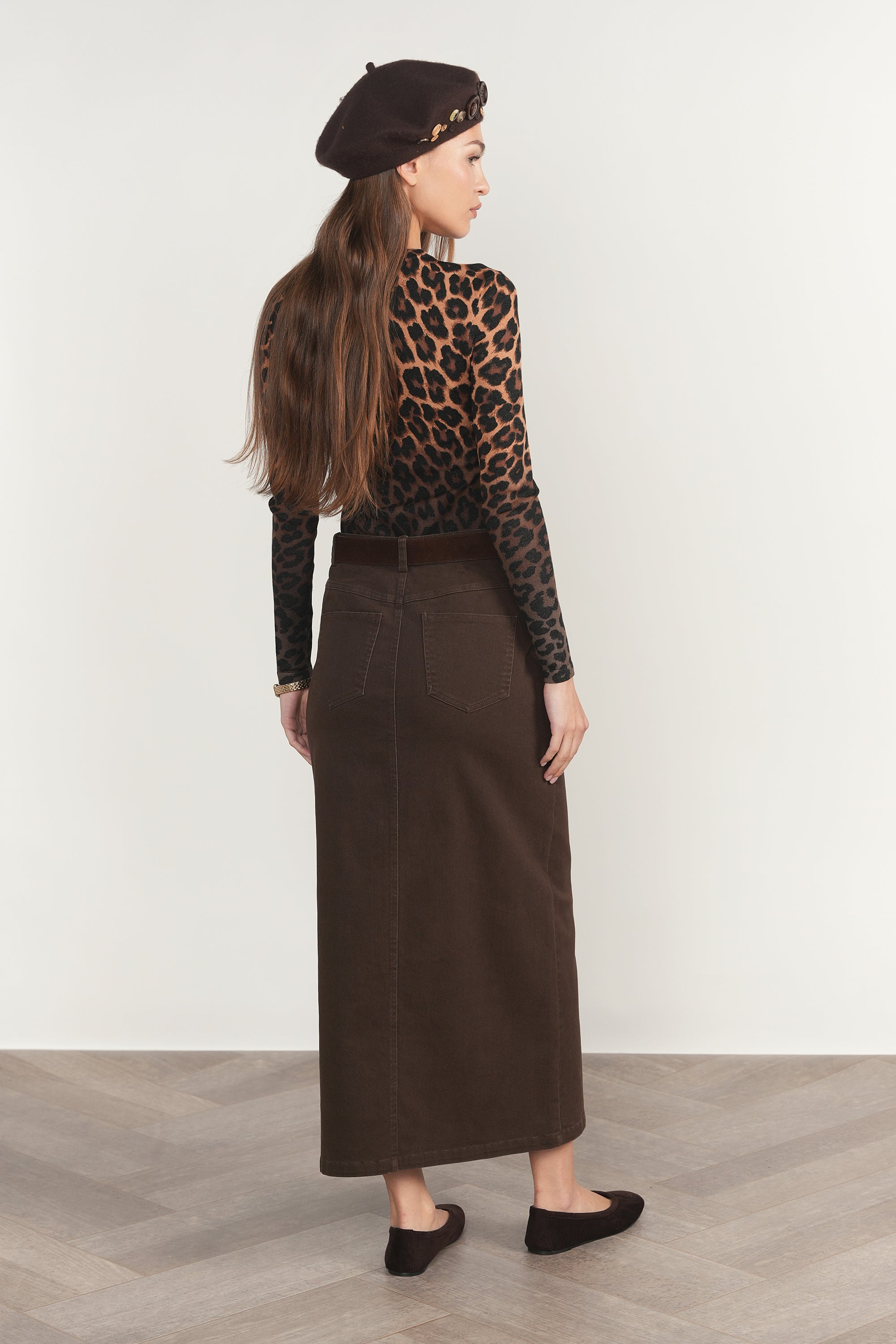 Kasai Sweater in Leopard