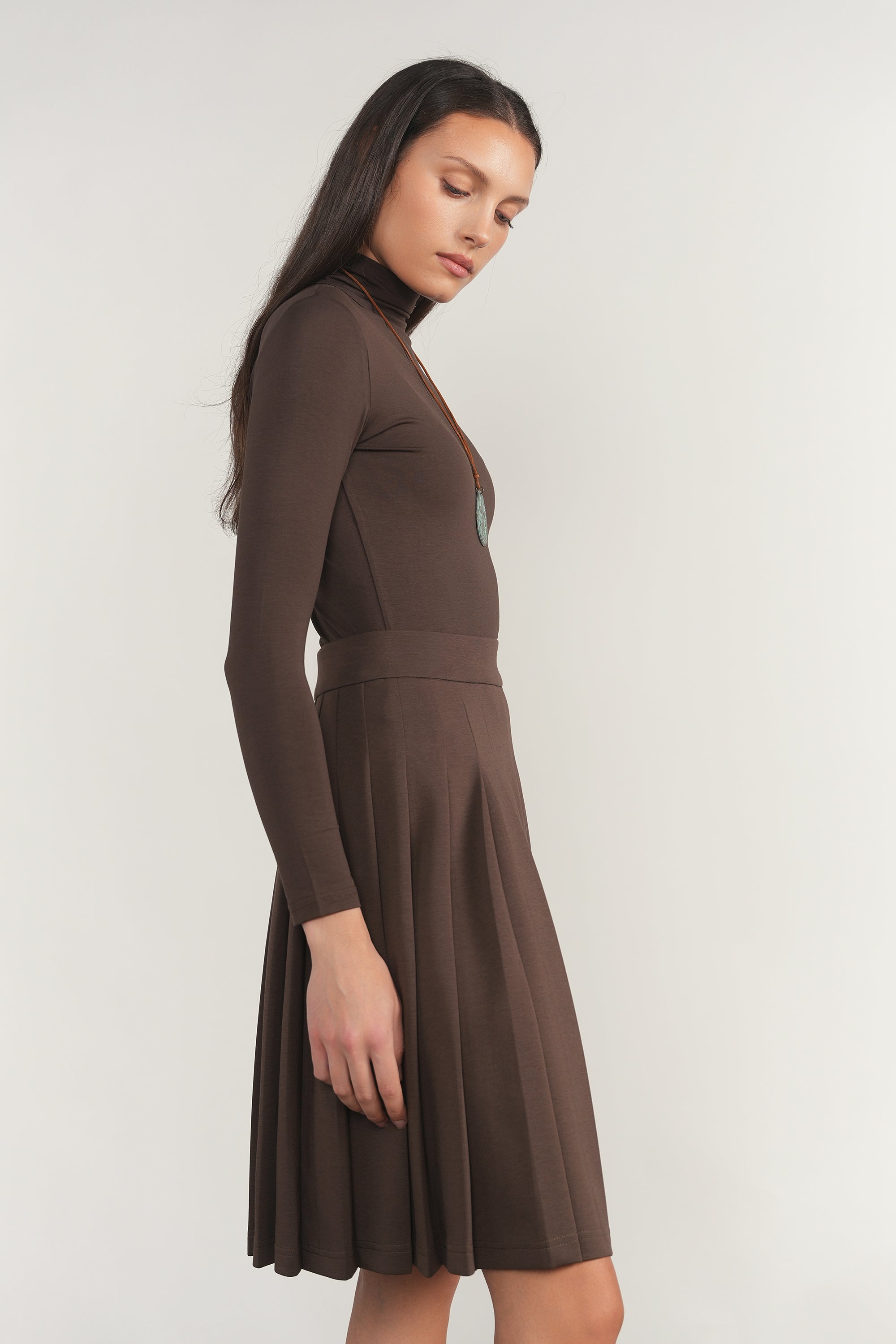 Greta Top in Fudge