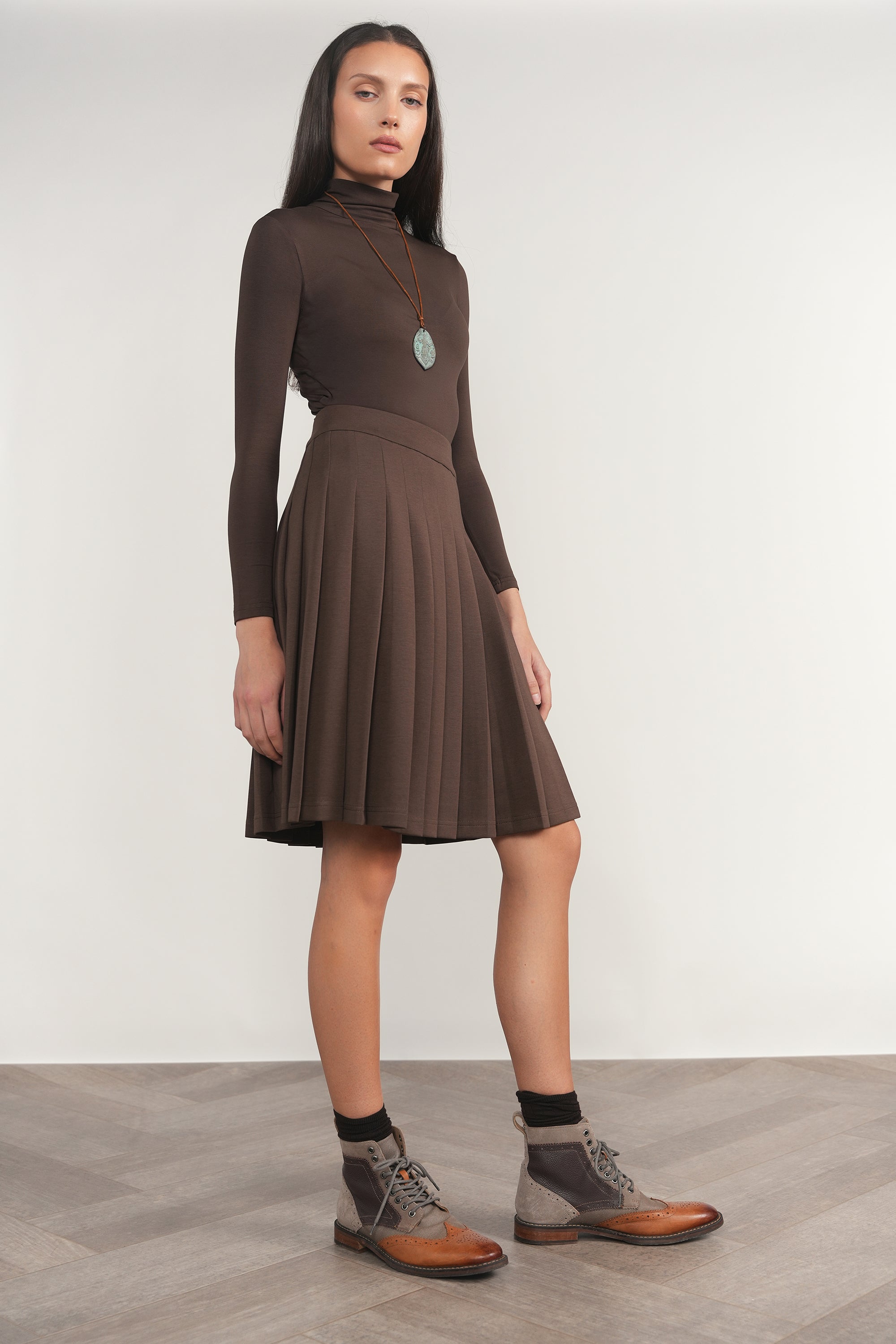 Sava Skirt in Fudge
