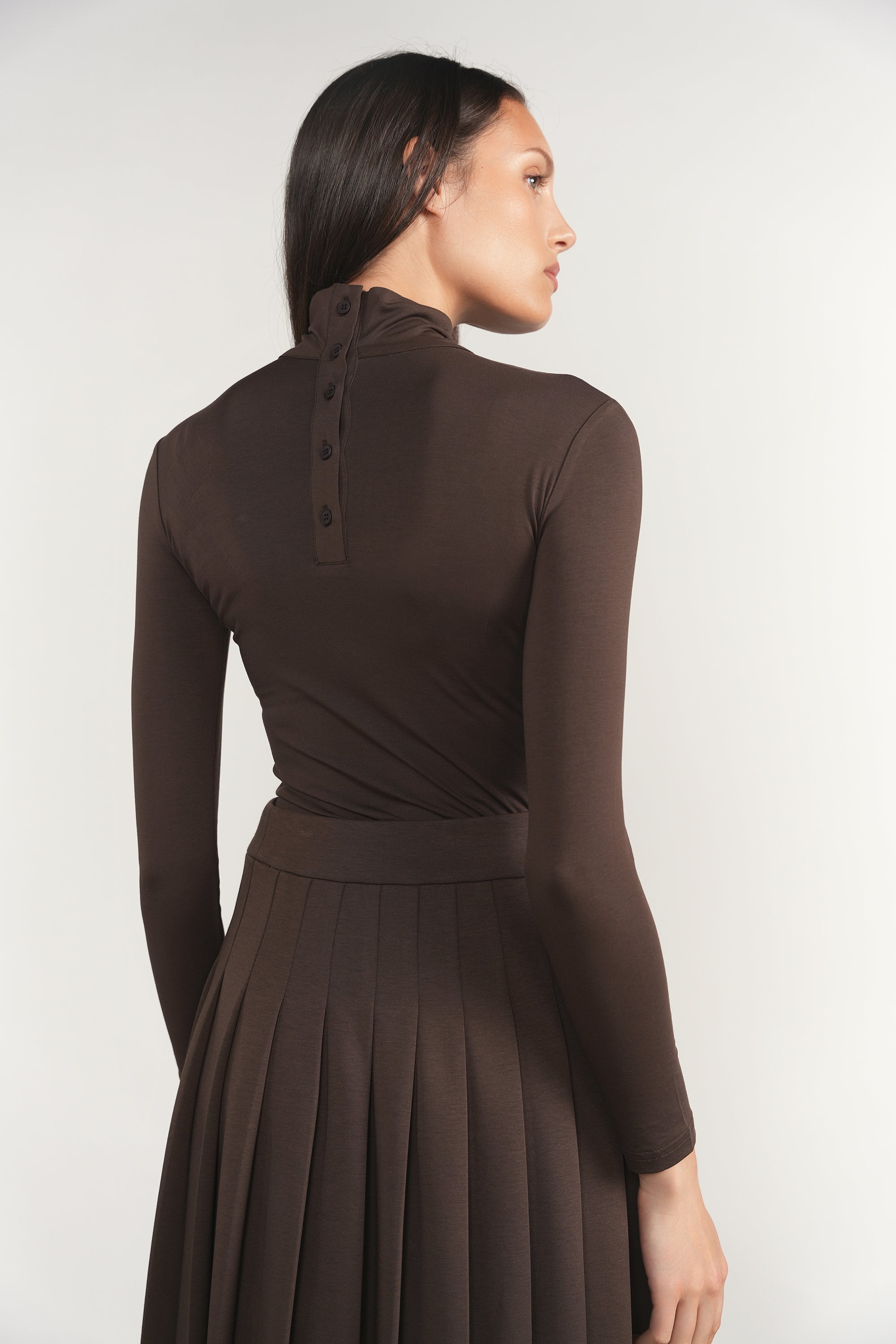Greta Top in Fudge