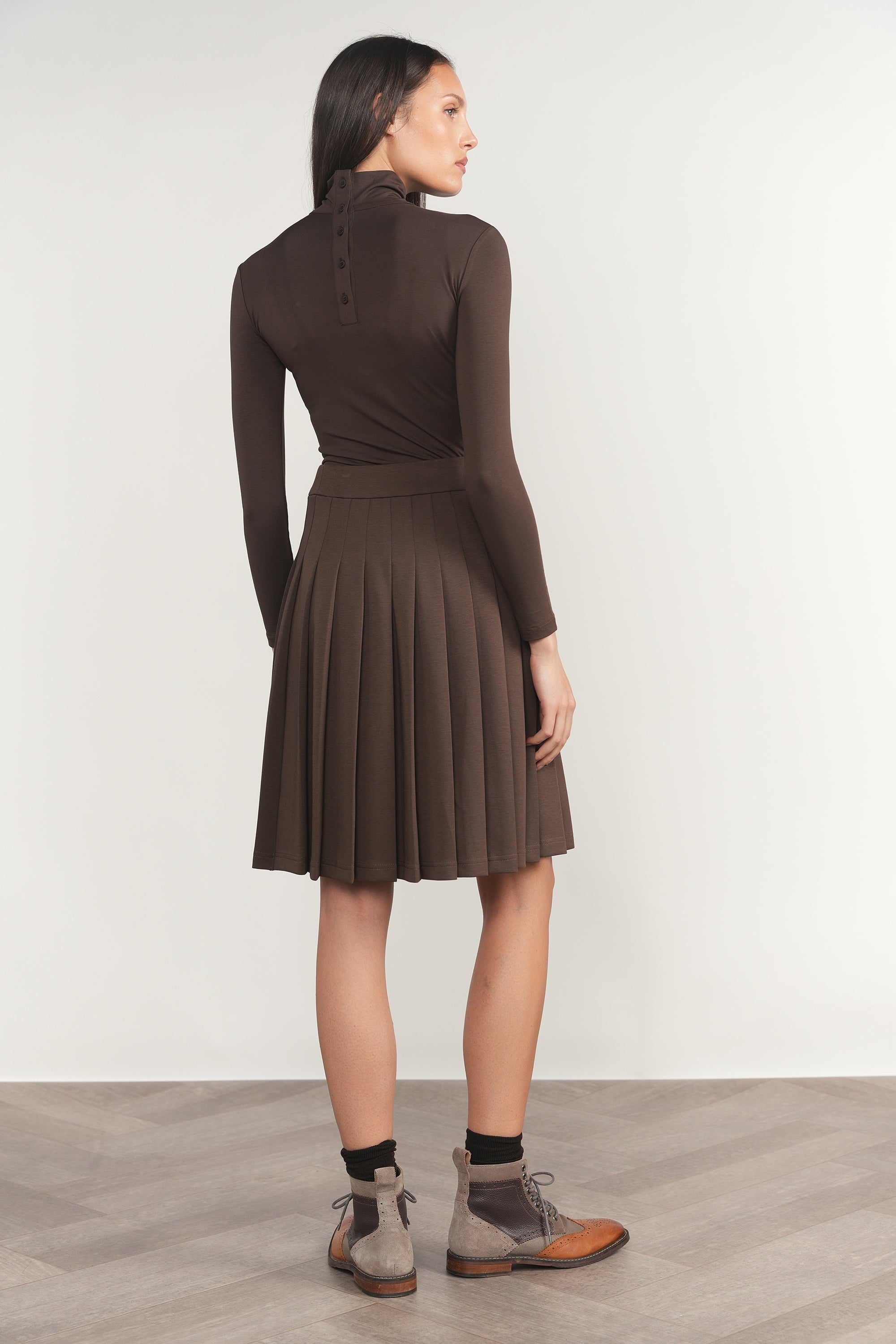 Greta Top in Fudge